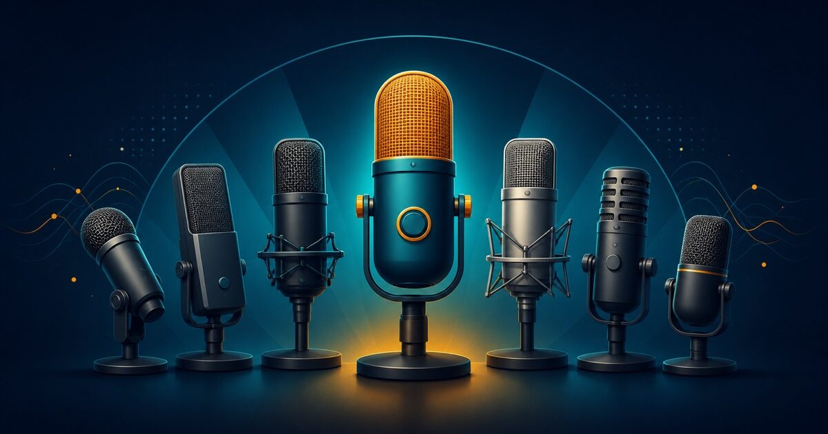 Illustration zum Alternativenvergleich zu ElevenLabs, Kategorie KI-Audio und Musik | vergleich.cc