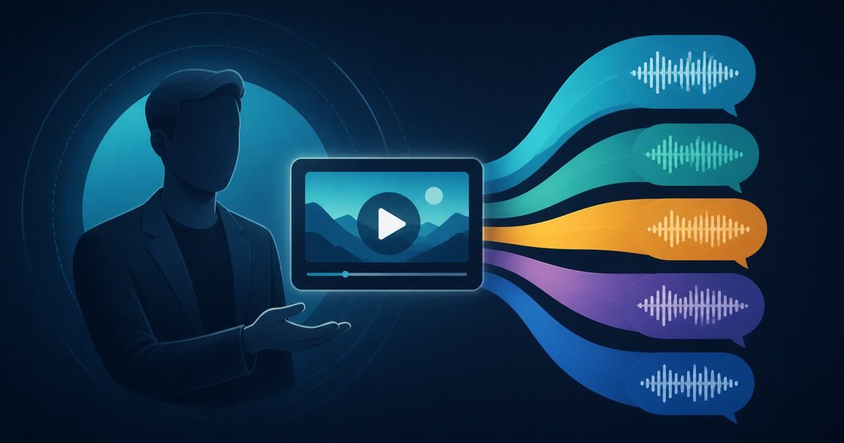 Illustration zum Testbericht über HeyGen, Kategorie KI-Video | vergleich.cc