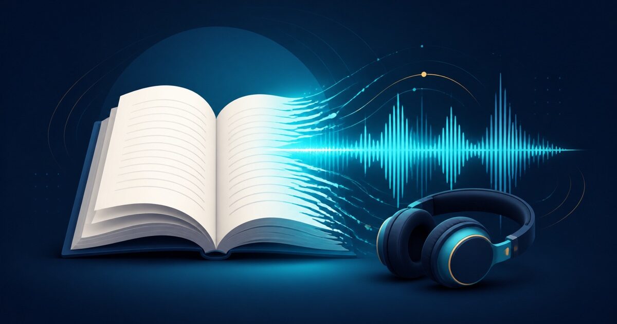 Illustration zum Toolvergleich KI-Stimmengeneratoren, Kategorie KI-Audio und Musik | vergleich.cc