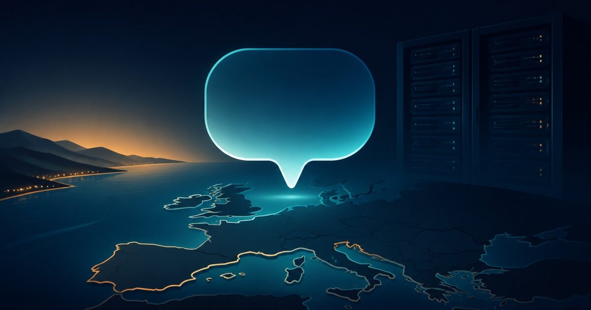 Illustration zum Testbericht über Mistral, Kategorie KI-Chatbots und Suche | vergleich.cc