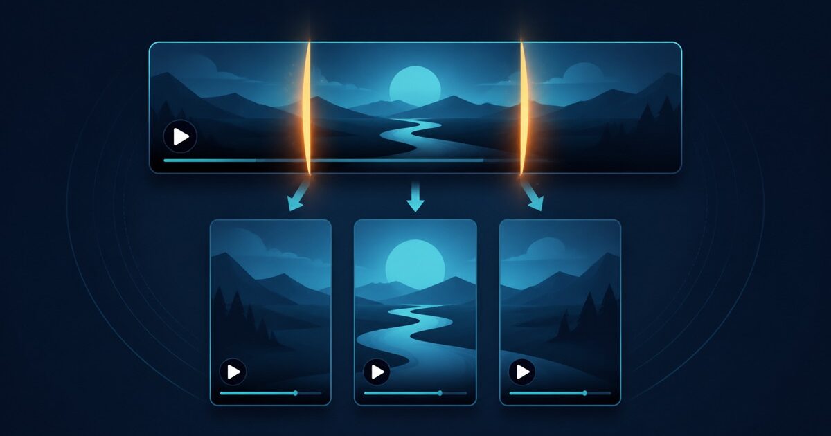 Illustration zum Testbericht über Opus Clip, Kategorie KI-Video | vergleich.cc
