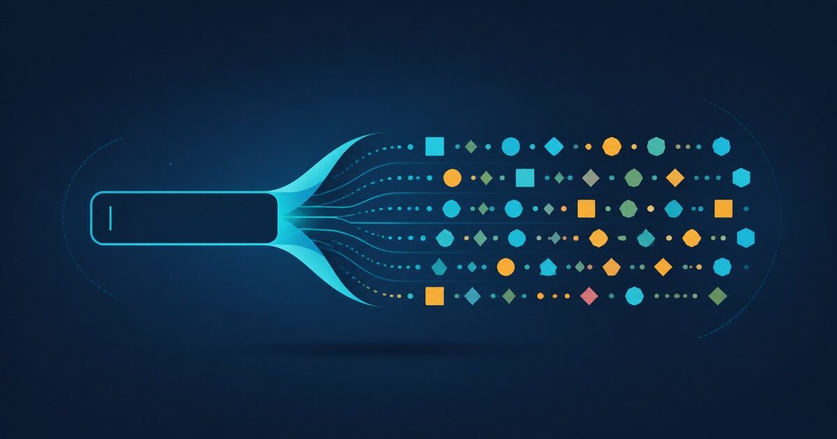 Illustration zum Ratgeber Prompt Engineering Grundlagen, Kategorie KI-Ratgeber | vergleich.cc