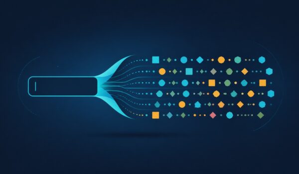 Illustration zum Ratgeber Prompt Engineering Grundlagen, Kategorie KI-Ratgeber | vergleich.cc