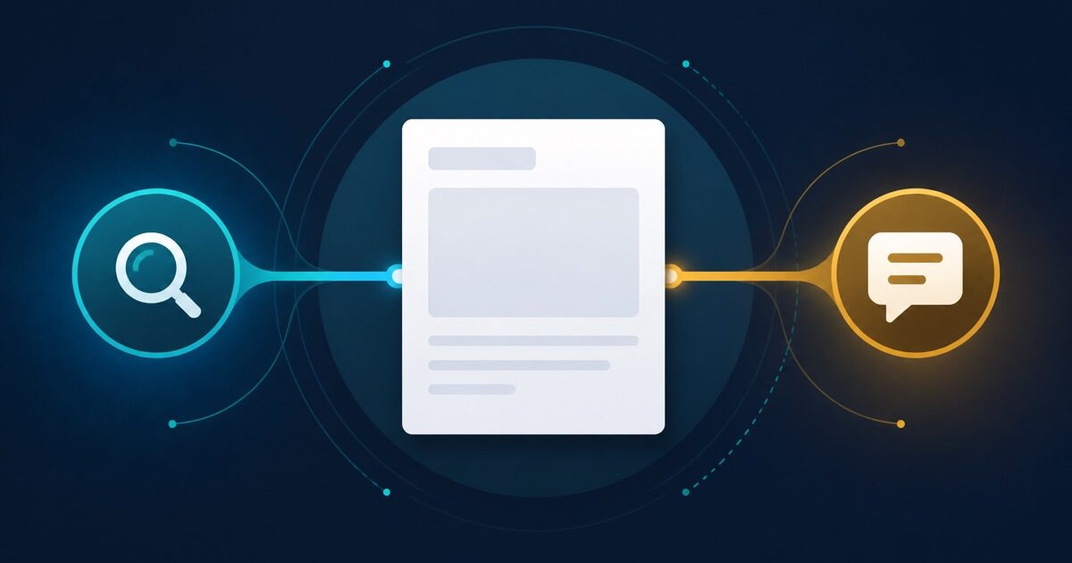Illustration zum Testbericht über Writesonic, Kategorie KI-Schreibtools | vergleich.cc