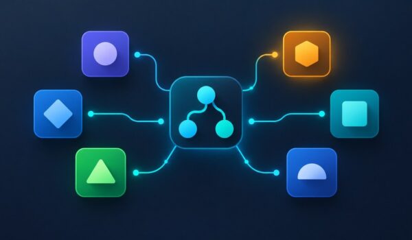 Illustration zum Alternativenvergleich zu Zapier, Kategorie KI-Produktivität | vergleich.cc